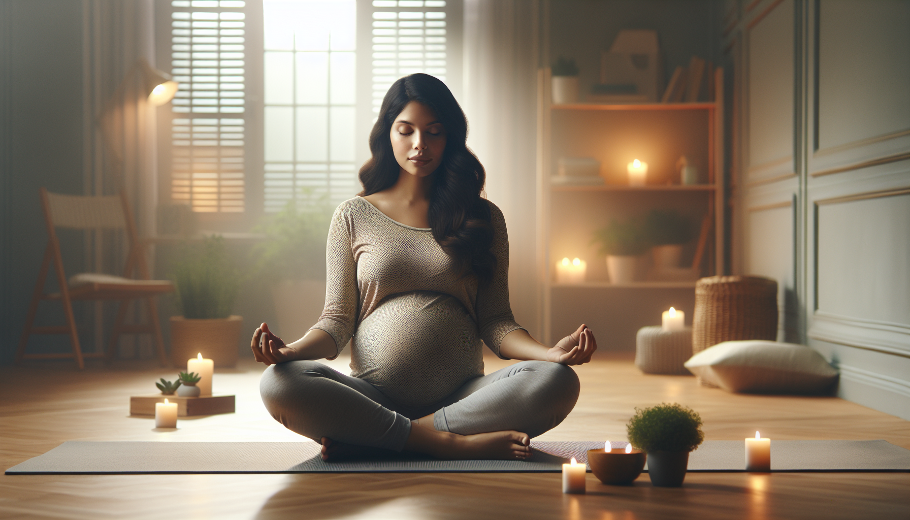 découvrez comment la méditation peut être bénéfique pour les futures mamans en les aidant à se détendre et à gérer le stress pendant la grossesse.